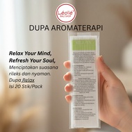 Leolle Premium Balinese Aromatherapy incense Room Freshener 16cm 20 Sticks - Unique gift, long-lasti