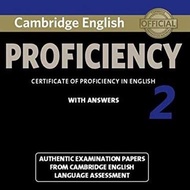 แผ่นกระดาน Cambridge English Proficiency (cpe) 2 พร้อมแผ่นเสียง