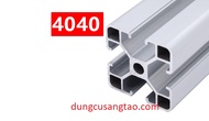 Nhôm định hình 4040 (dài 1m)
