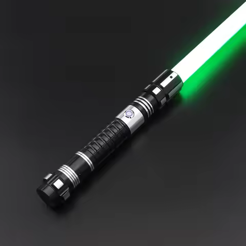 TXQSABER Heavy Dueling RGB / Neo Pixel Smooth Lightsaber Colors Changing Metal Hilt Lock up Blaster 