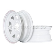 13 Inch X 4.5J /12 Inch X 4J White Spoke Trailer Rim 4-100 and 5 -114.3 Car Bolt Pattern Caravan Boa