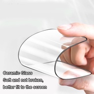 DQ9 Ceramic Glass Screen Protector Soft Tempered Glass For OPPO F11 F15 F17 Pro F7 F9 R15 R17 K5 A12E A7X K3 A12S