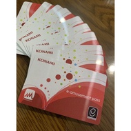 Konami e-amusement card IC from Japan game arcade card member