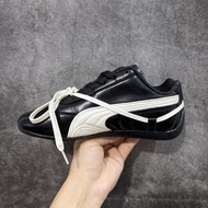 Puma 黑白賽車鞋