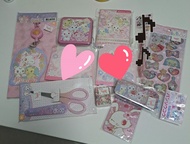 Jewelpet Sanrio 2011-2012 貼紙 剪刀 筆 膠布