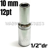 MAXPOWER 12PT 1/2"DR DEEP SOCKET - 12PT 1/2"DR LONG SOCKET WRENCH