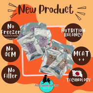 Easy No Freezing Cooked Dog Cat Food Meat Awesomely Raw Pet Food 300g