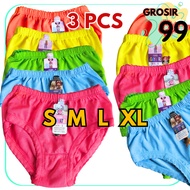 3 Pcs Girls' Underwear CDs with Stabilo Images Ages 1-9 Years NEWEST 2026 WHOLESALE99