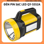QY-5552A rechargeable LED flashlight, rechargeable led flashlight, handheld flashlight, high beam fl