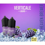 HOT ITEM! VERTICALE LIQUID RASA GRAPE ICE 30 ML/ 10 ML POD SERIES ANGGUR LIKCUIDLIQUILIKUIDCRUSH MEN
