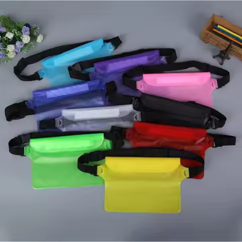 3 Layers High Waterproof Mobile Phone Storage Bag for Swimming, Rafting, and Diving - Keep Your Phon