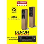DENON AVC-X4800H & Q ACOUSTICS 5050 What HiFi Awards Winning Models