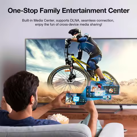 GTMEDIA HDTV Converter ATSC3.0 Digital Terrestrial Signal 4K HDR TV BOX RK3518 Smart Decoder Built-i