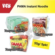 PAMA Mee (Kuey Teow/ Mee Thai Tom Yam/ Bihun Tomyam Siam  55g x 5pkt