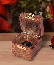 DigiRake Sambrani Dhoop Holder - Dhoop Agarbatti Stand for Home & Pooja Room, Incense Stick Holder w