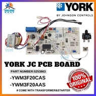 YORK JOHNSON CONTROLS INDOOR PCB BOARD/TRANSFORMER/STARTER ORIGINAL 100% AIR - CONDITIONER PCB BROAD