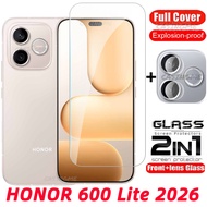 HONOR 600 Lite 5G 2026 Full Cover Tempered Glass Flim For HONOR 600Lite Honor600 600 Lite Pro 4G 5G 