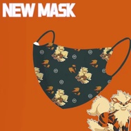 4-12-year-old Pikachu Pok é mon Collection Childrens Masks 3D Independent Packaging Kids Masks