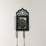 Rak Buku Al-Quran Multifungsi Dekorasi Dinding Unik Penyimpanan Tulisan Suci & Aksesori Islami