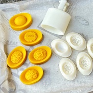 月餅模具 mooncake mould 25g Mini Gold Ingot Mung Bean Pastry Snowflake Mooncake Acuan Nanas Crisp Dim Su