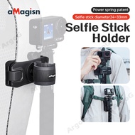 aMagisn Backpack Clip Selfie Stick Hanger 360° Adjustable Action Camera Selfie Stick Mount