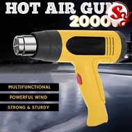 Hot Air Heat Gun 2000W Blower Shrink Gun Multipurpose Adjustable Heavy Duty Type Industrial Use  Professional Tools