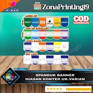 Cetak Spanduk Banner Hiasan Konter Kios Pulsa Top up Ewallet brilink SIAP CETAK