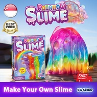 【SG Ready Stock】Make Your Own Rainbow Slime Kit★STEM Toy Experiment Kit★Best Gifts√Experimental Educational Toys√Science  Kids Squishy Toys√Fast Delivery√Premium Quality√