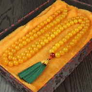 Natural Agate 108 Beads Jade Bergamot Bracelet 108 Rosary Beads Beads Necklace Dragon Scale Phoenix 
