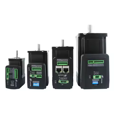 Nema24 60mm 36V 4A 1000PPR 3N.m/3.5N.m/4N.m All In One Closed Loop Integrated Stepper Motor Driver