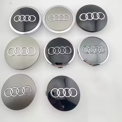 20pcs 60mm 61mm 69mm 68mm Car Styling Wheel Center Cap Hub Replaced Covers For Audi A3 A4 A5 A6 A7 A