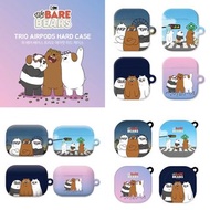 🇰🇷韓國製造+直送🇰🇷 We Bare Bears 三人行 Trio 系列 AirPods + Pro + Samsung Galaxy Buds Live 保護套