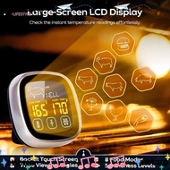 BACKSTR Kitchen Thermometer, Touch Screen Waterproof Digital Meat Thermometer, Durable LCD Display M