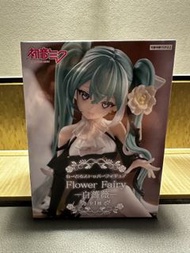 全新未開封 Hatsune Miku Flower Fairy Noodle Stopper Figure 景品 初音 白薔薇