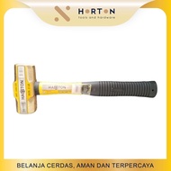 HASSTON Fiber Handle Brass Stone Hammer / Brass Hammer 8LBS 1490-080