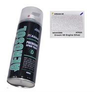 WARNA SILVER KULIT ENGINE EX5 DREAM H7021 JENAMA AIKKA MOTOR PAINT (400ml)