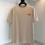Trong Kho Yohji Yamamoto Yamamoto Yoji thể thao đơn giản xu hướng mùa hè vòng cổ ngắn tay áo T-shirt