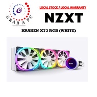 NZXT KRAKEN X73 RGB (WHITE) 360mm LIQUID COOLER WITH RGB (LGA 1700 COMPATIBLE)