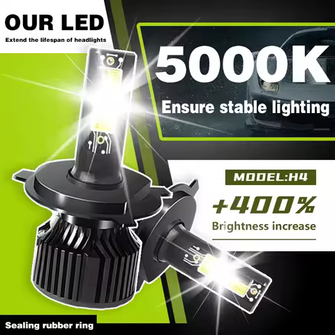 12000Lm H7 H1 H11 H4 Led Headlights Bulbs Canbus 5000K H8 H9 H16 9003 Hb2 H18 Fog Lamp Plug-N-Play T