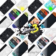 Splatoon3 Limited Console Switch/Oled Skin Sticker,Protective Case Hard Shell for Nintendo Switch Oled Accessories