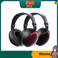 FiiO FT13 Headphone HIFI Wired High Fidelity Purple Heart Wood 60mm Dynamic Portable Closed-Back Hea