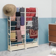 Multifunctional Hanging Rack, Hijab Rack, 10-Tier Shoe Rack, Size 51 x 24 x 140 Cm