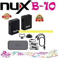 nux b10 vlog 2.4ghz microphone wireless vlog mic camera nux b-10 vlog - bubblewrap