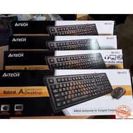 A4TECH KRS-8572 USB Keyboard and Mouse Combo Kit Black