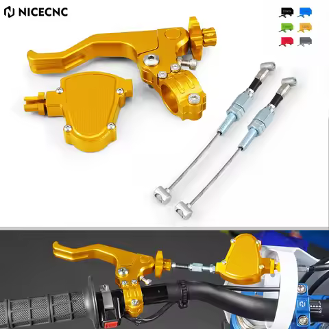 NICECNC For Suzuki DRZ400S DRZ400SM DR-Z400 S SM 2000-2017 2016 Motorcycle Short Stunt Clutch Lever 