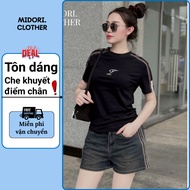 Women's high-waisted jean shorts, Shorts women's jeans, simple style basic CS17