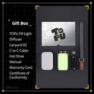 SIDANDE TOFU PRO ไฟกล้อง LED 12W 2500-9900K RGB มี36000 Hsi สีเต็มรูปแบบสำหรับไฟวิดีโอสร้างสรรค์ไฟกล