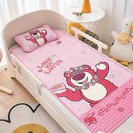 Latex Mat For Baby Whole Fabric Breathable Size 60x120 Cm With Pillow