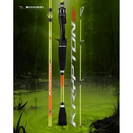 SHIKARI - BC Shikari Krypton JS 602 Baitcasting Rod 180cm Solid Carbon