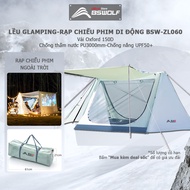Lều Cắm Trại Lều Dã Ngoại Lều camping Chuyên Nghiệp Trekking Lều cắm trại có màn chiếu có thể xem ph
